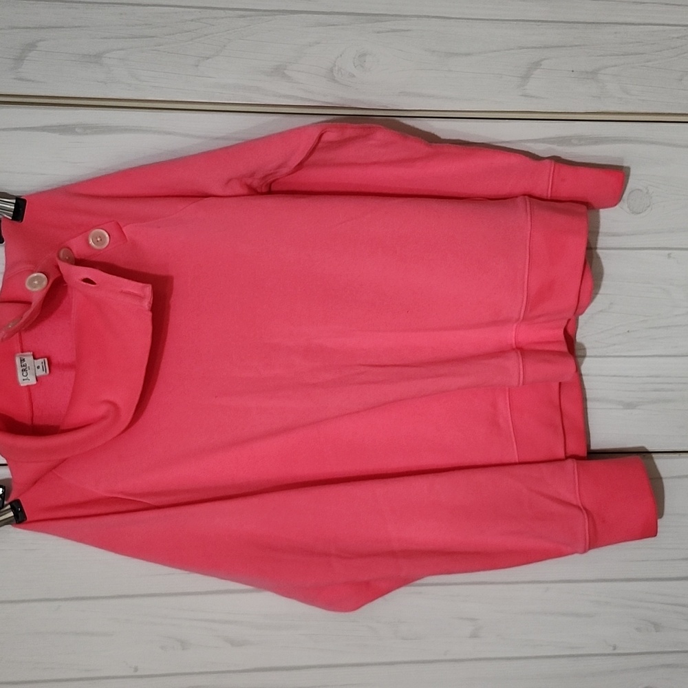 J. Crew Pink Cowl Neck Sweater